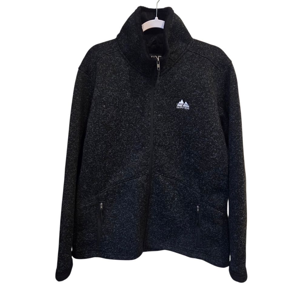 Panhandle Powder River Women's Knit MΓ©lange Fleece-Lined Jacket Coat, Size XL